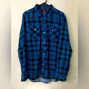 Quicksilver flannel men's L